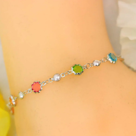 Minimalist Anklet, Sleek & Modern Design, Women’s Fashion, YC110475-A - Picture 1 of 10